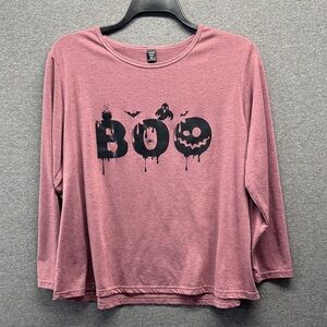 SHEIN Mauve Long Sleeve Top Size XL